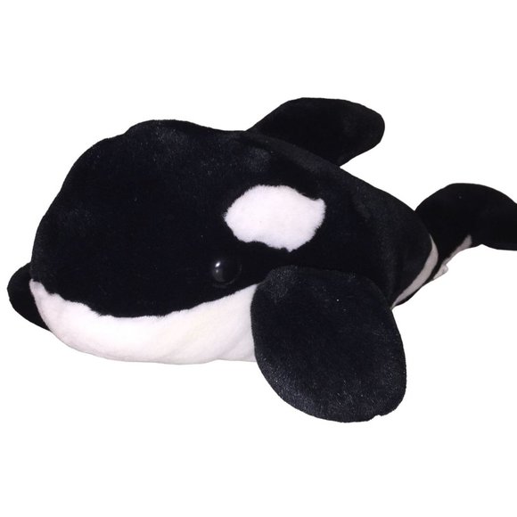 Orca Whale Sea World Collectible Plush - 17" Amusement park Souvenir - Picture 5 of 11